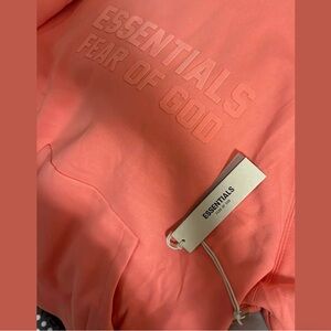 Essentials Fear of God Pink Sweatshirt